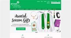 Desktop Screenshot of girlscoutsccc.org